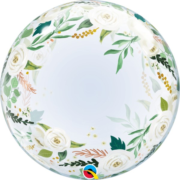 Qualatex Deco Bubble Wedding Floral 60cm/24"