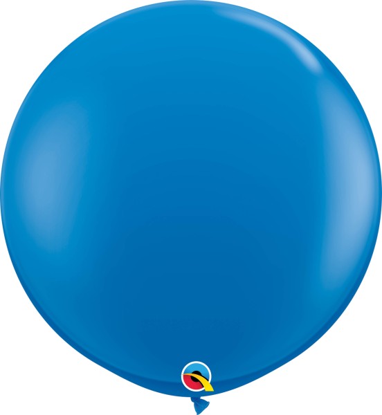 Qualatex Latexballon Standard Dark Blue 90cm/3' 2 Stück