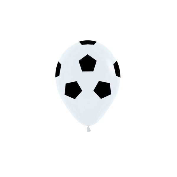 Sempertex Latexballon Soccer Ball 12cm/5" 50 Stück