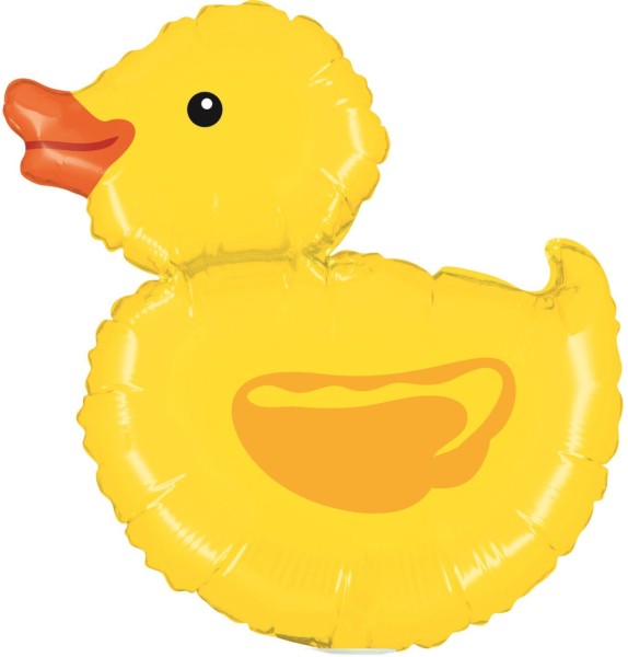 Betallic Folienballon Ducky Mini 35cm/14" (unverpackt)