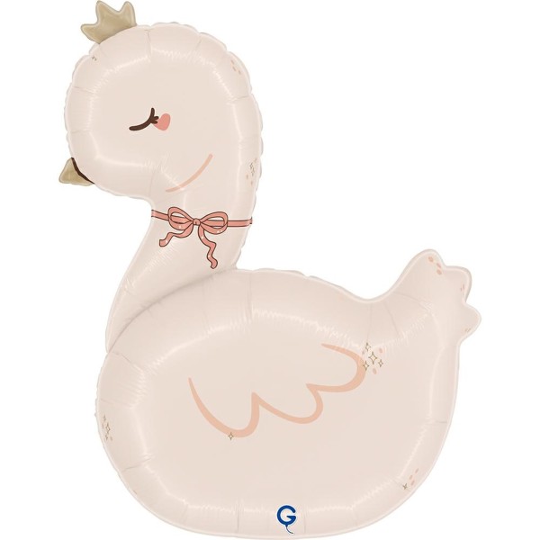 Grabo Folienballon Shape Boho Schwan 75cm/30"