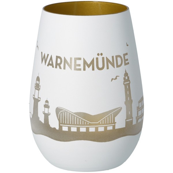 Goodtimes Windlicht Skyline Warnemünde