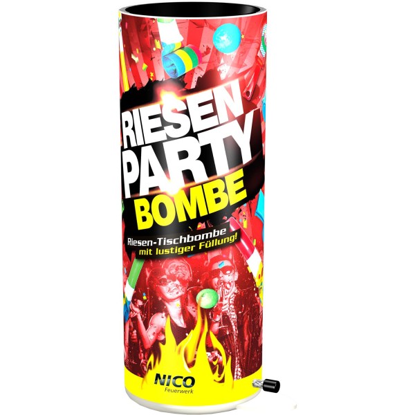 Nico Tischbombe Riesen Party Bombe, Großbombe