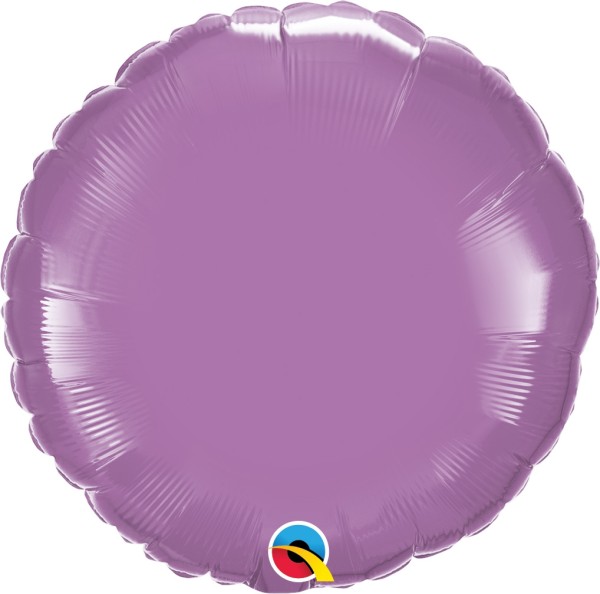 Qualatex Folienballon Rund Spring Lilac 45cm/18"