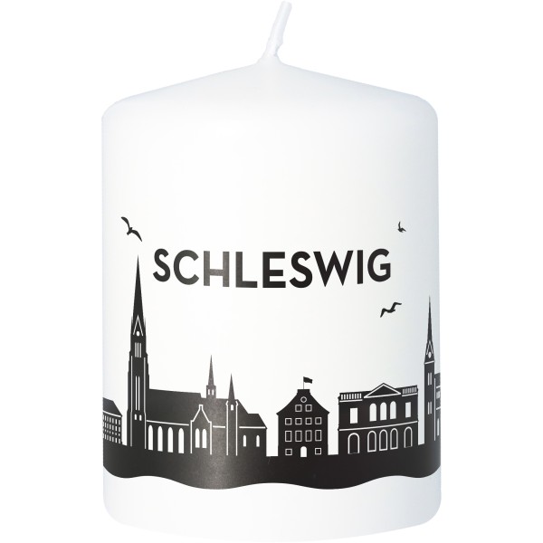 Goodtimes Stumpenkerze Skyline Schleswig