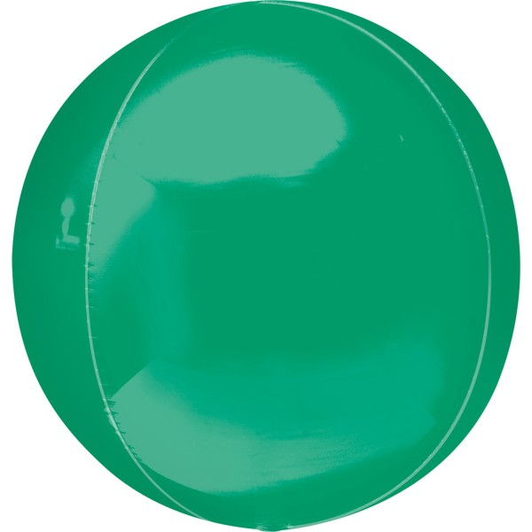 Anagram Folienballon Orbz Green 40cm/16" (unverpackt)