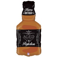 Betallic Folienballon Happy Birthday Aged to Perfection 85cm/34"  Betallic Folienballon Happy Birthday Aged to Perfection 85cm/34"