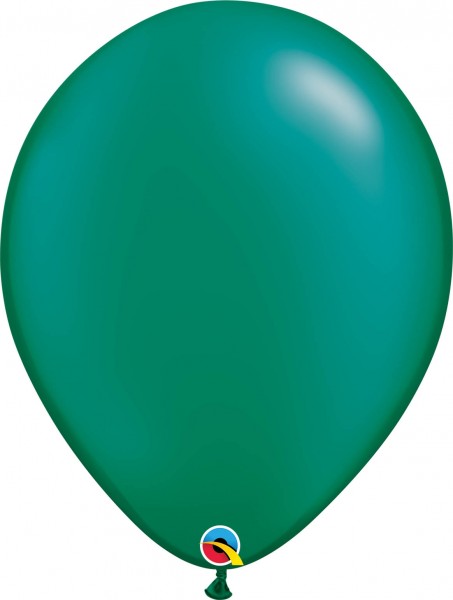 Qualatex Latexballon Radiant Pearl Emerald Green 40cm/16" 50 Stück