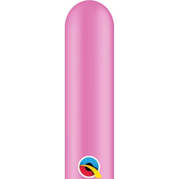 Qualatex Latexballon Entertainer Neon Magenta 260Q Ø 5cm - 100 Stück