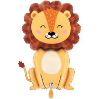 Betallic Folienballon XXL Jungle Lion 105cm/43"  Betallic Folienballon XXL Jungle Lion 105cm/43"